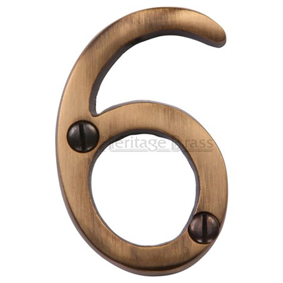 NUMERAL SCREW FIX FLAT #6 51 ABR