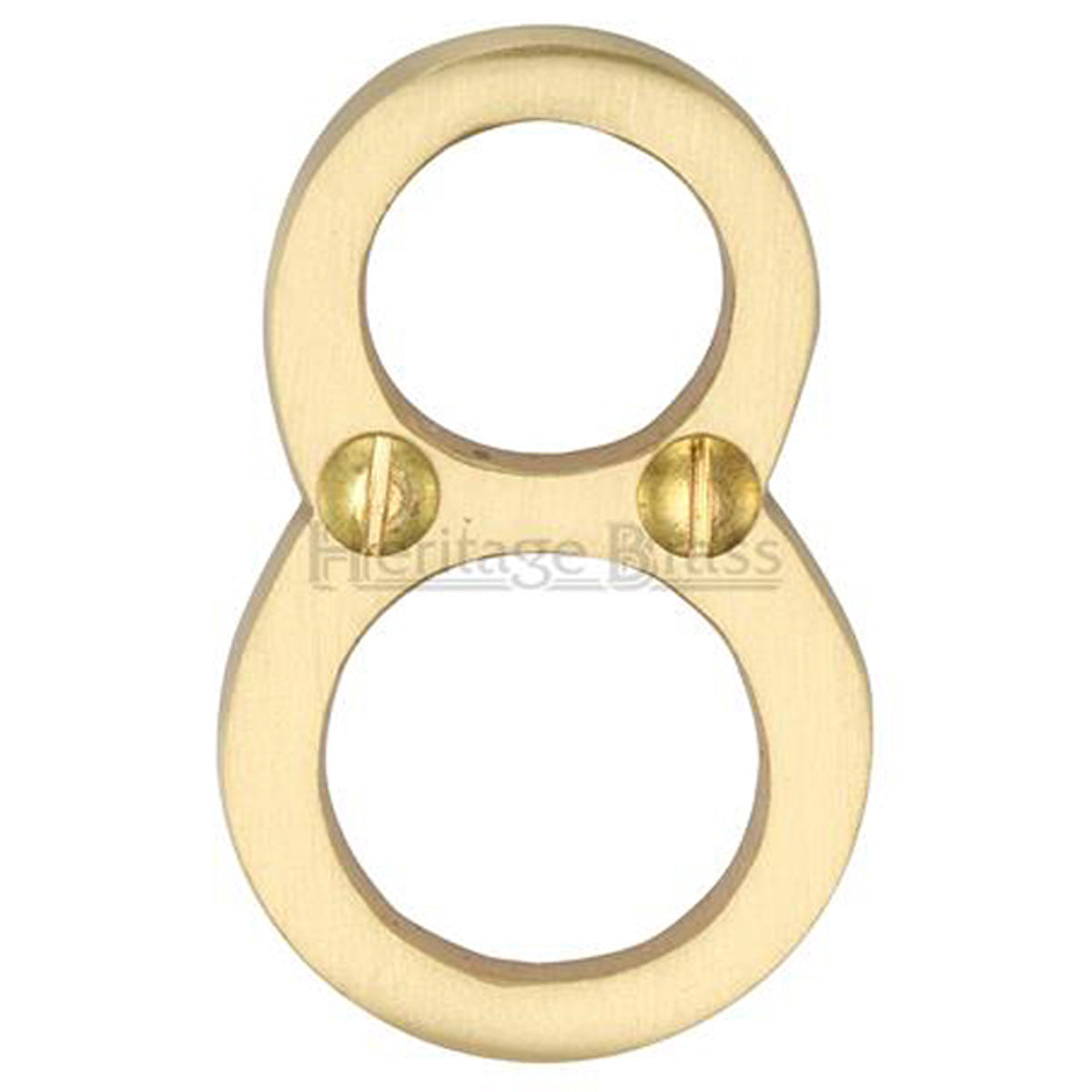 NUMERAL SCREW FIX FLAT #8 51 SBR