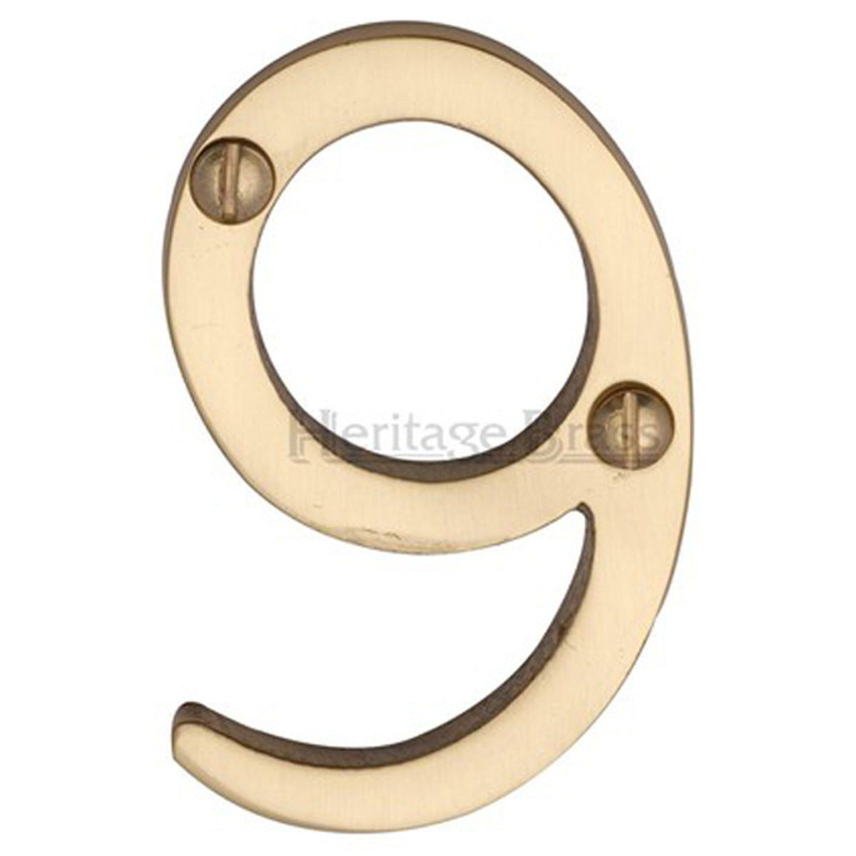 NUMERAL SCREW FIX FLAT #9 51 PBR
