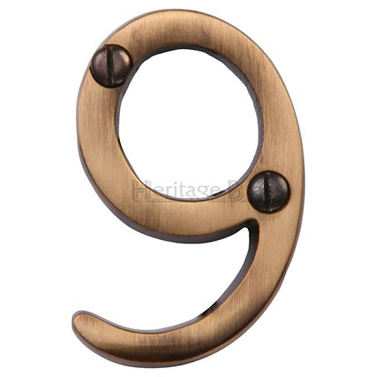 NUMERAL SCREW FIX FLAT #9 51 ABR