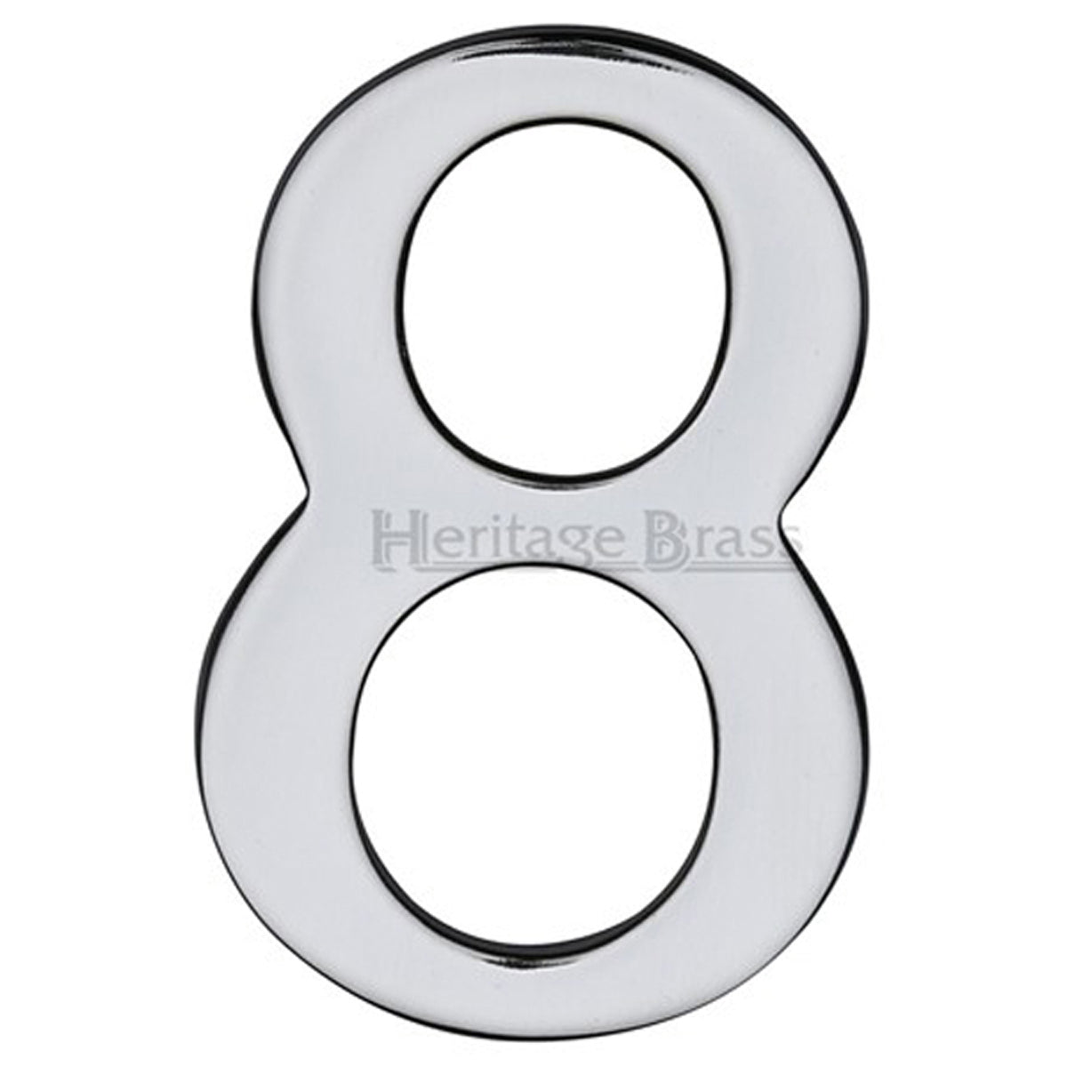 NUMERAL SELF ADH FLAT #8 51 PCP