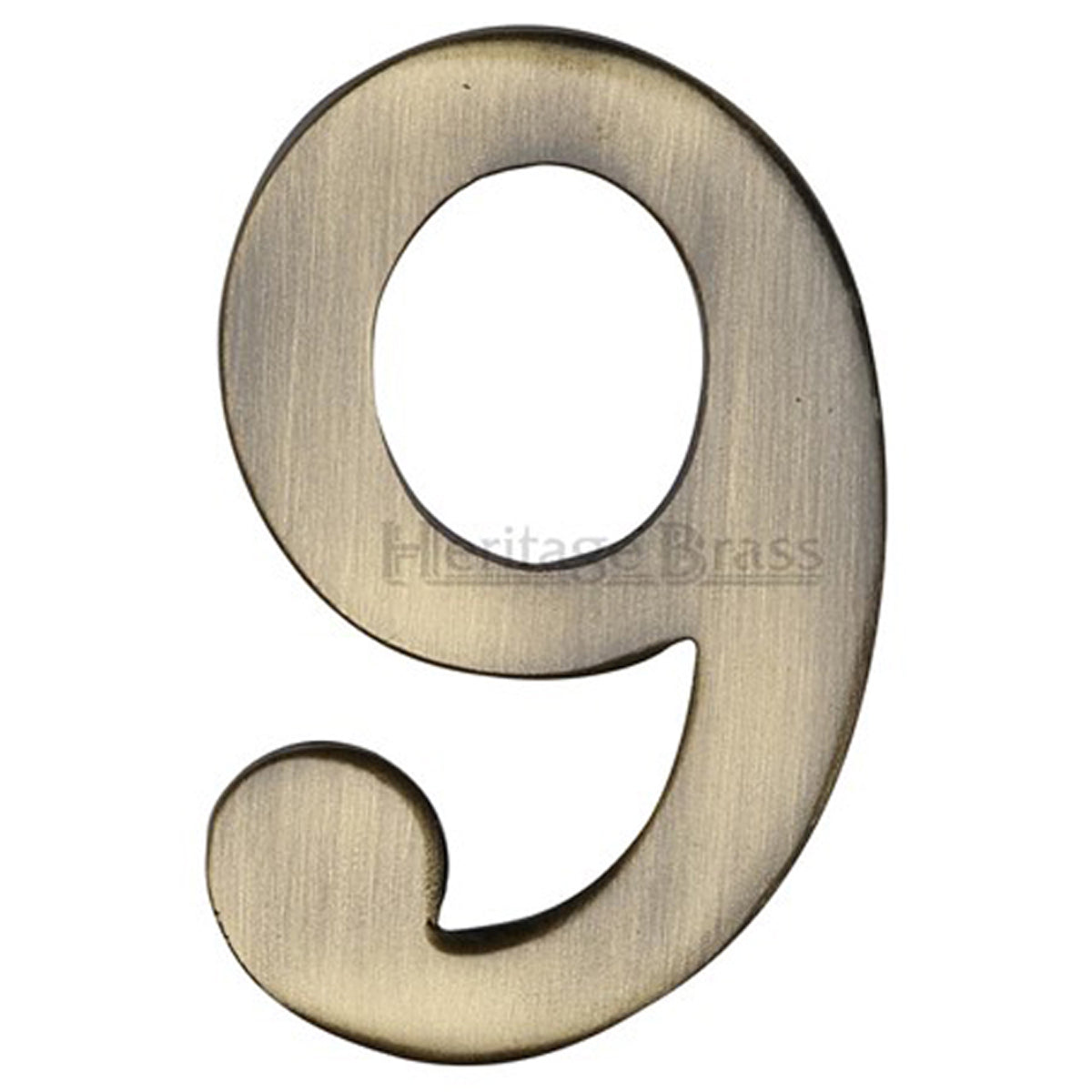 NUMERAL SELF ADH FLAT #9 51 ABR