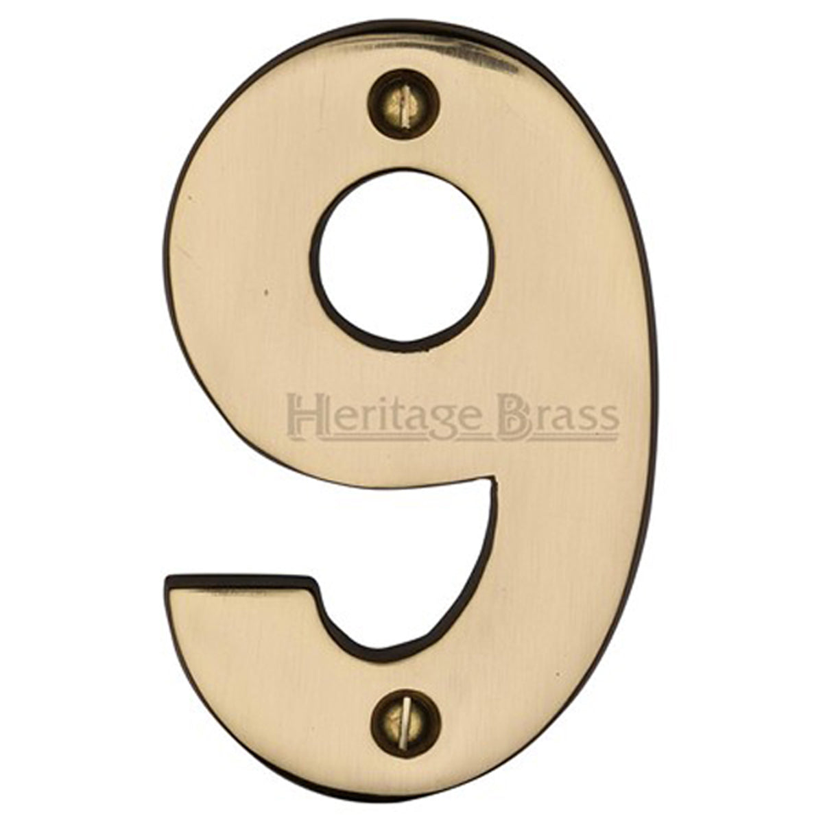 NUMERAL SCREW FIX THICK #9 76 PBR