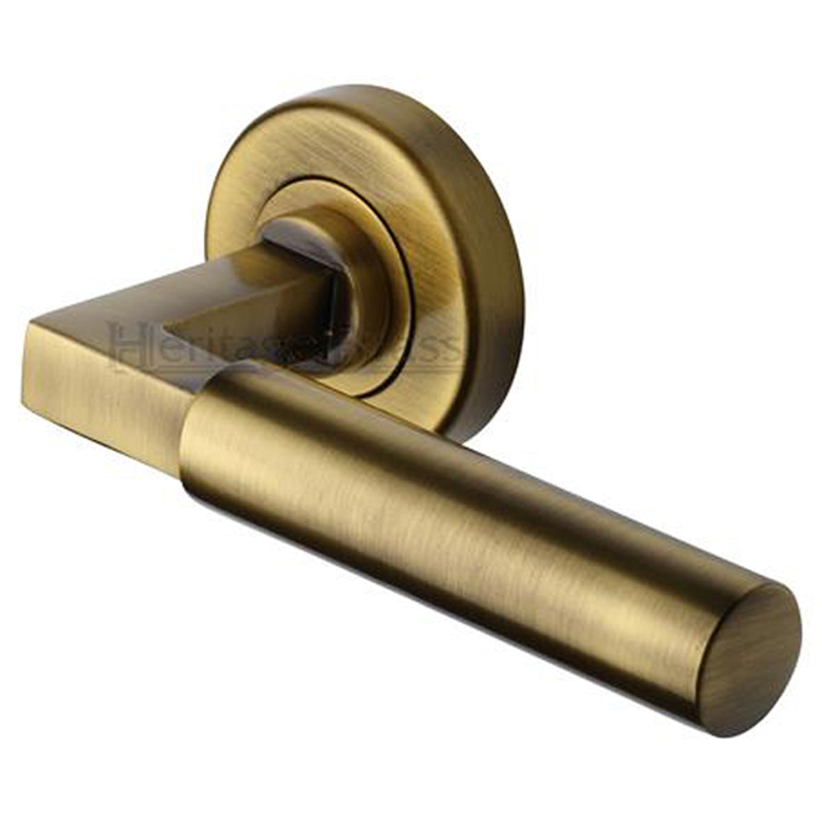 BAUHAUS L HANDLE+ROSE D53x125 ABR