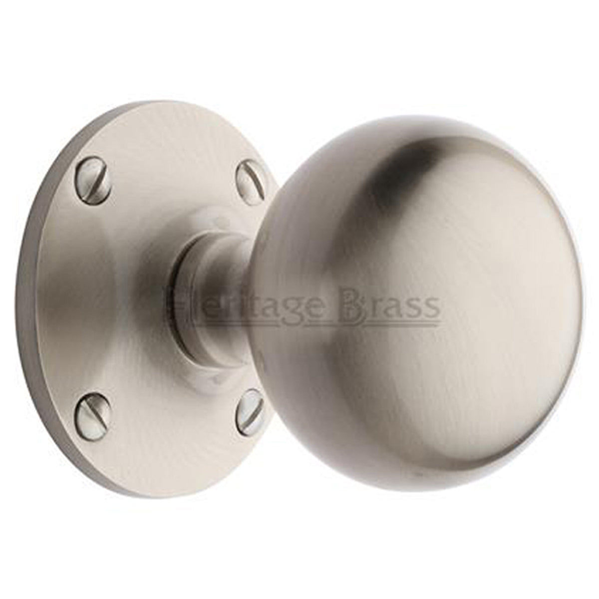 WESTMINSTER MORTICE KNOB D64x79 SNP by M MARCUS LTD