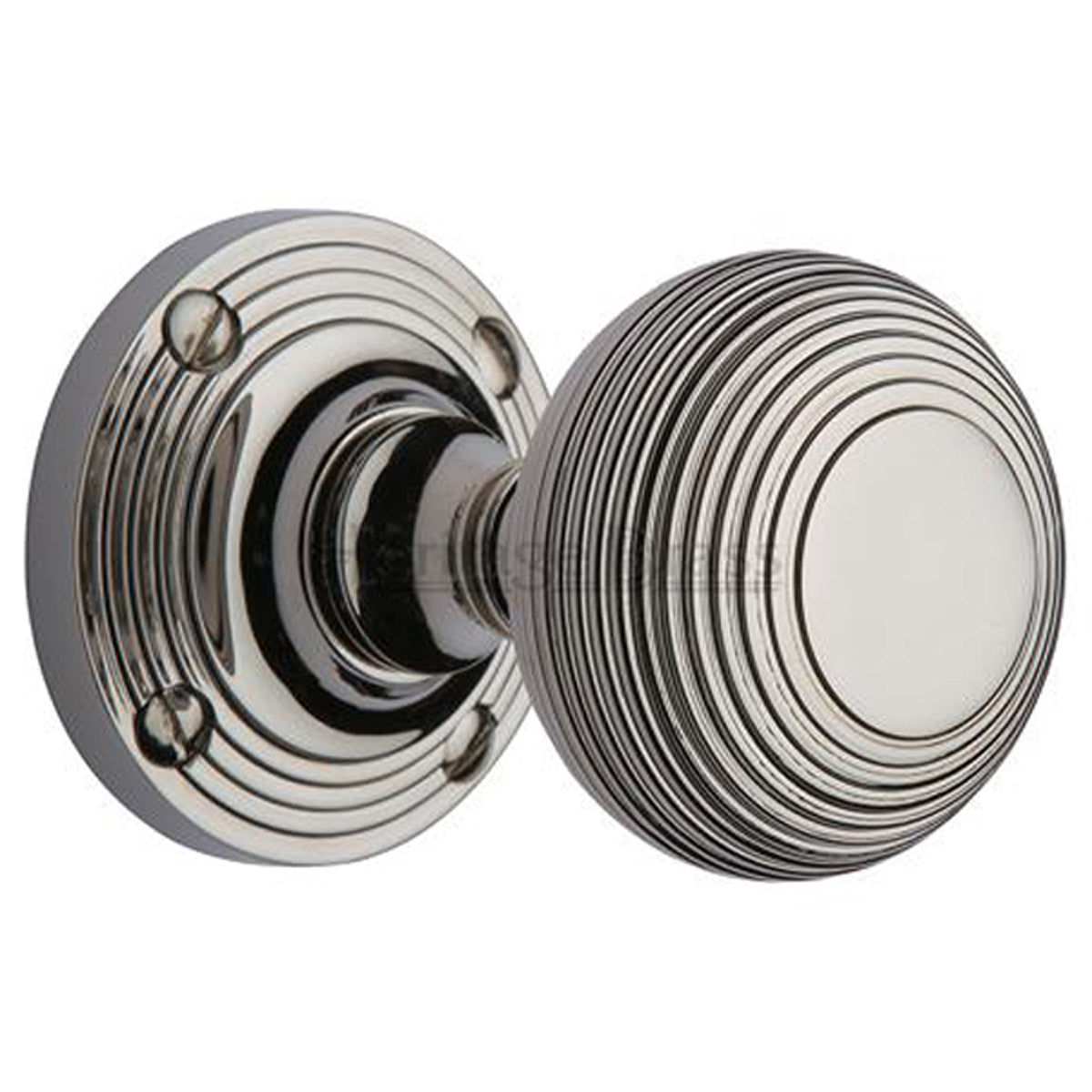 REEDED MORTICE KNOB D60x89 PNP