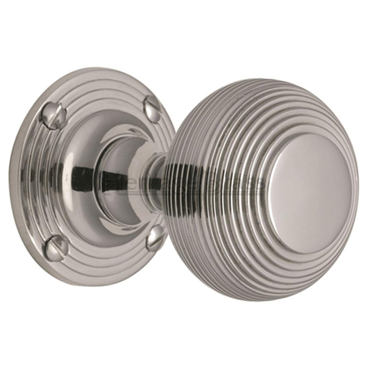 REEDED MORTICE KNOB D60x89 PCP