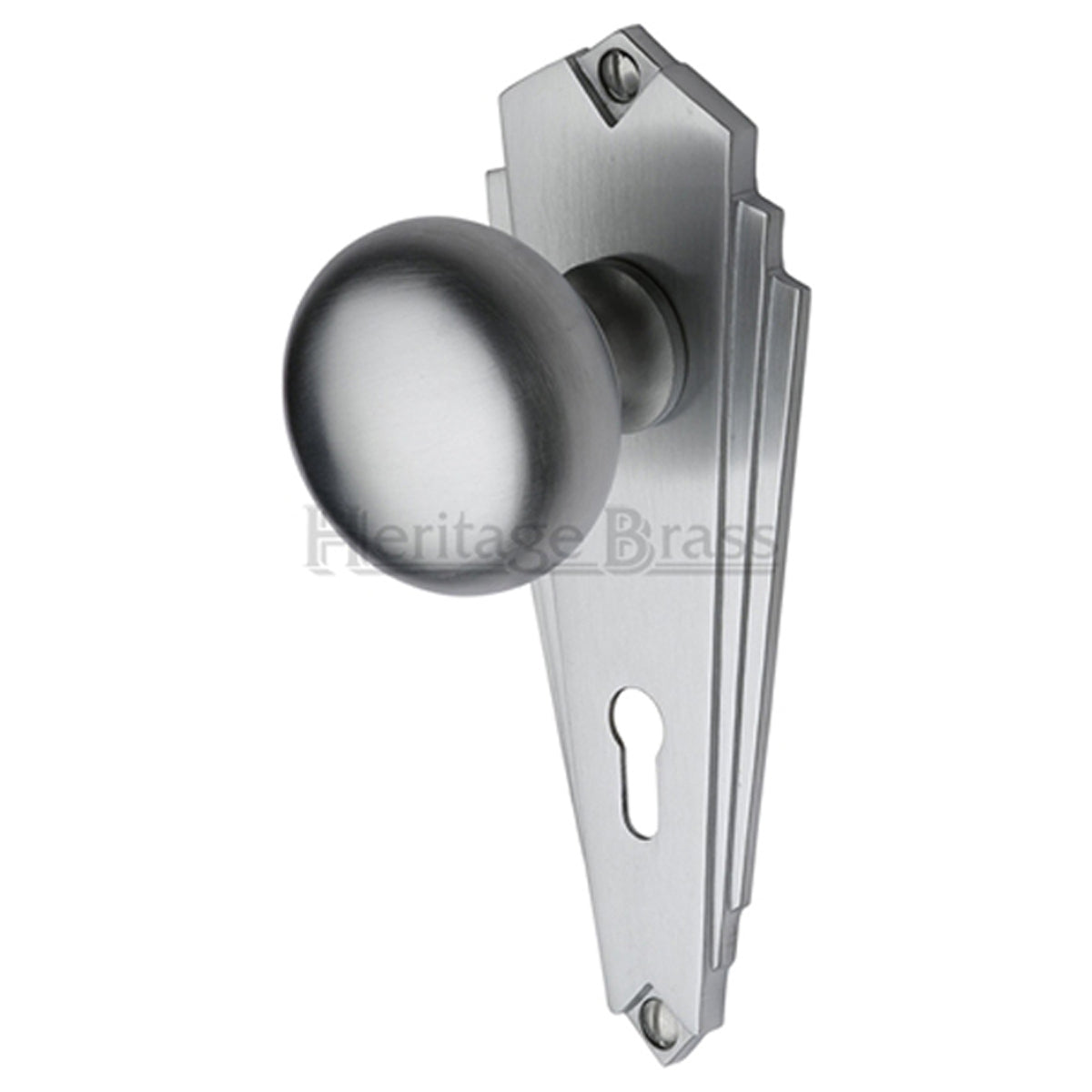 BROADWAY KNOB+PL 156x62 LOCK SCP