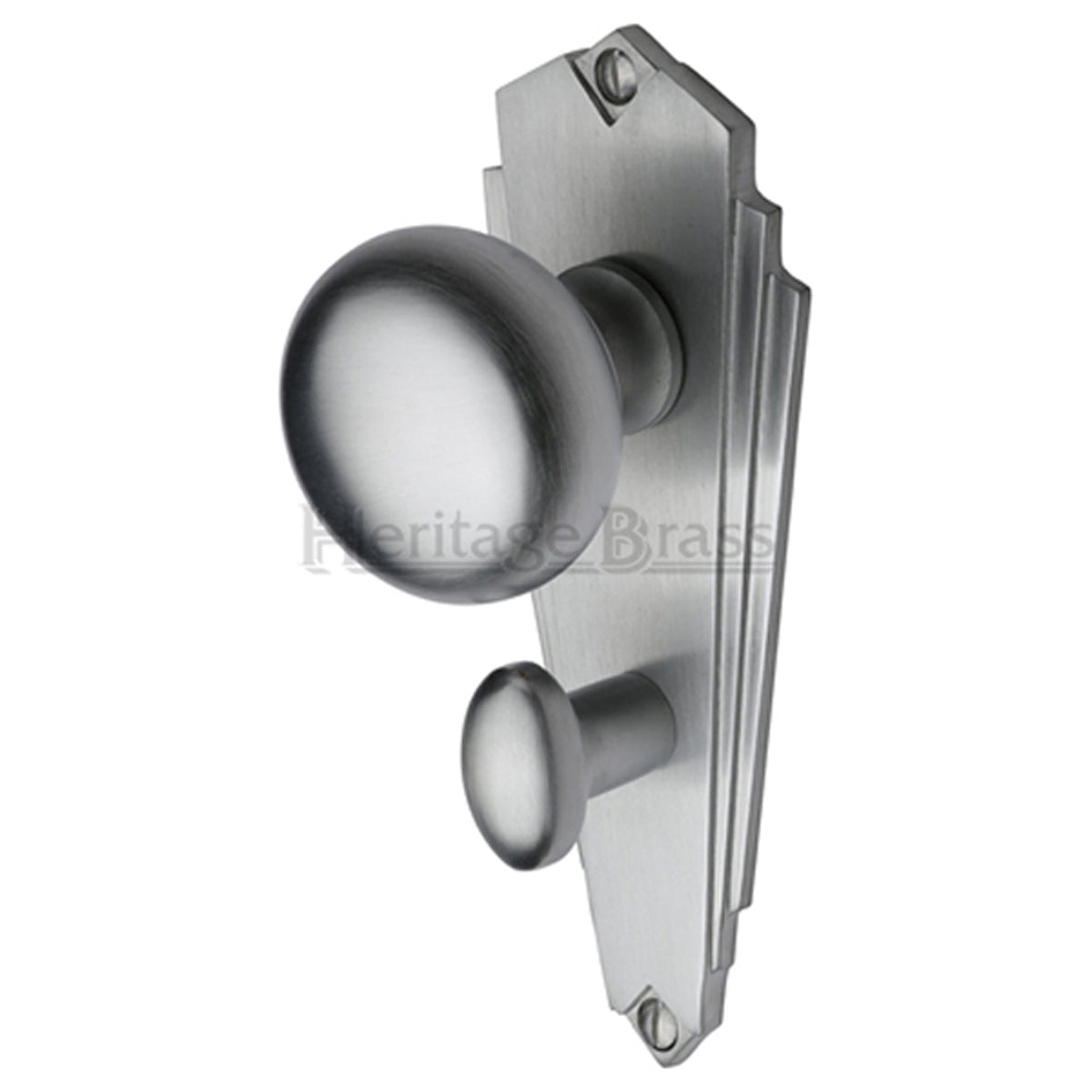 BROADWAY KNOB+PL 156x62 BATH SCP by M MARCUS LTD