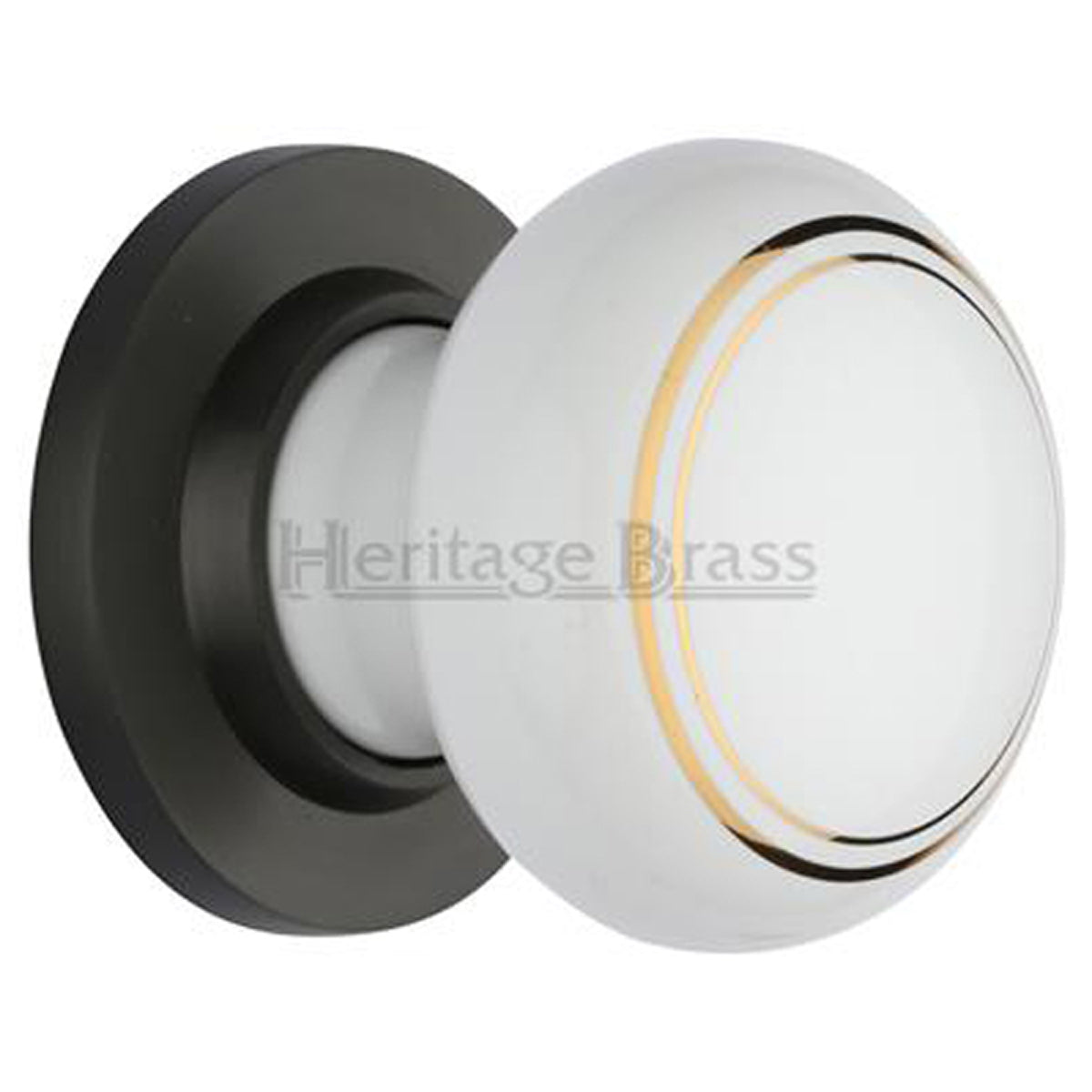 PORCELAIN MRT KNOB GOLD D61x59 MBZ