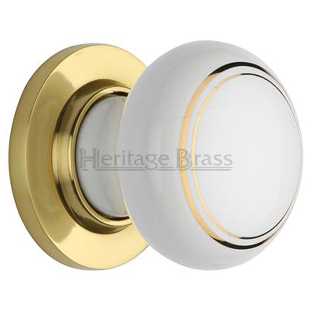 PORCELAIN MRT KNOB GOLD D61x59 PBR