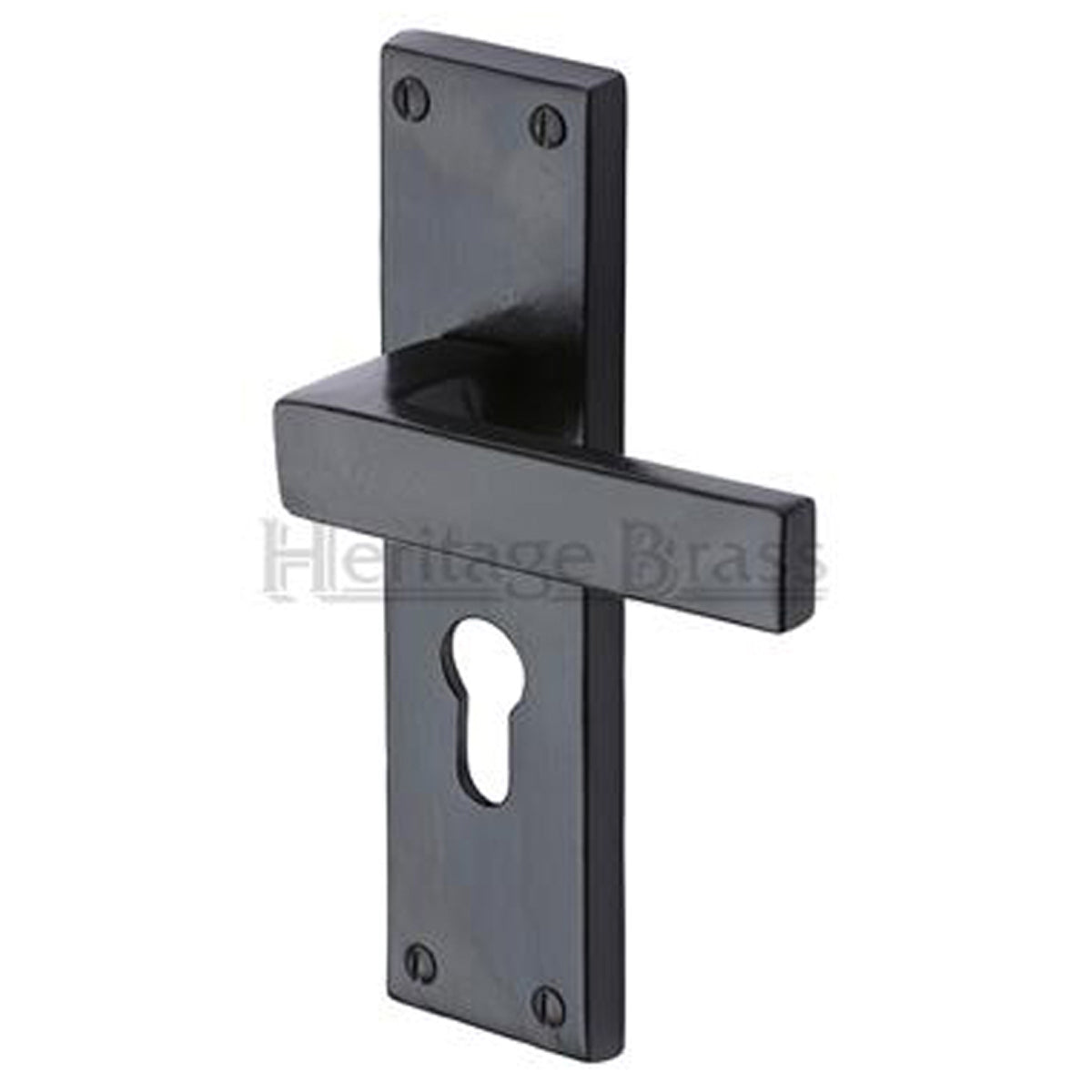 CHESWELL HANDLE EURO 178x48 BLK