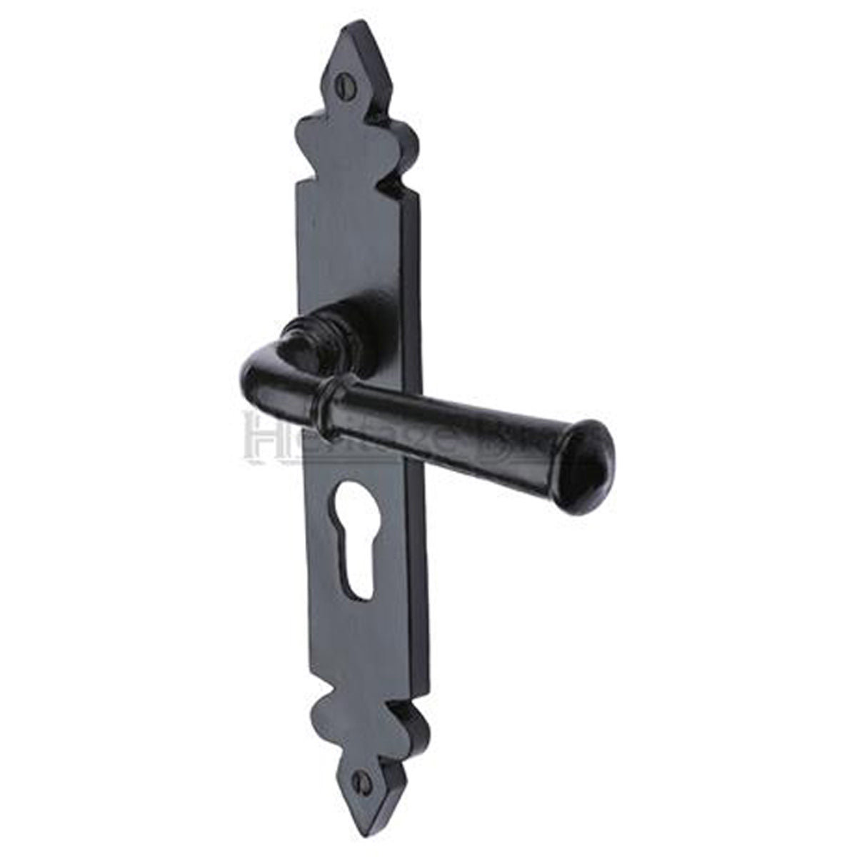LUDLOW HANDLE LOCK 231x37 BLK