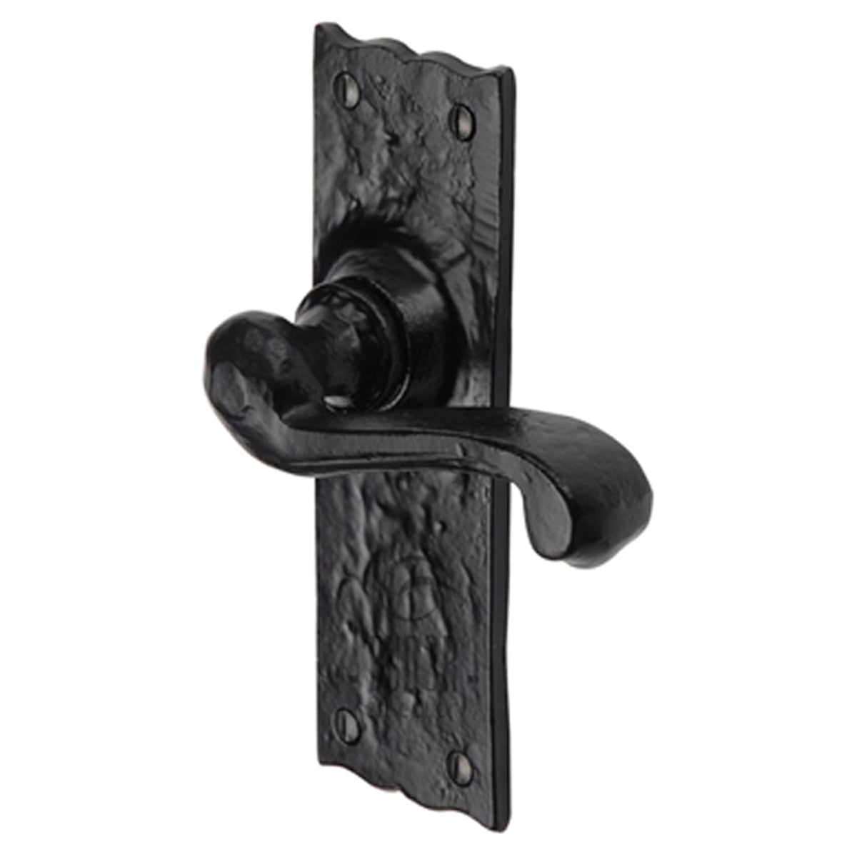BLACK HANDLE LATCH 155x49 IR/BLK