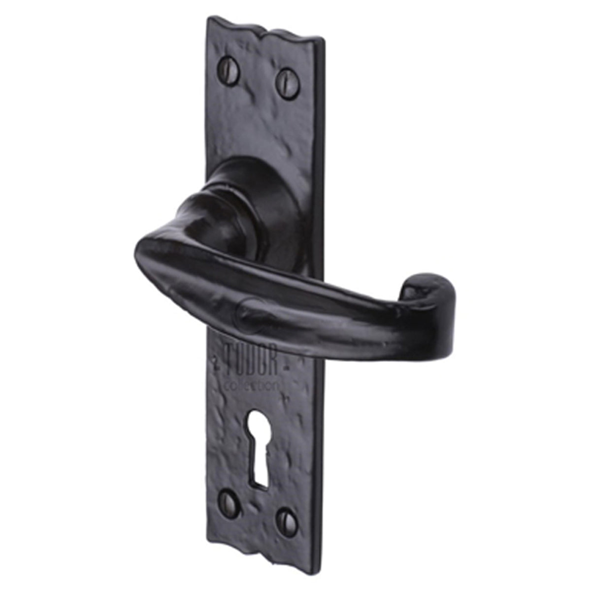 BLACK HANDLE LOCK IR/BLK