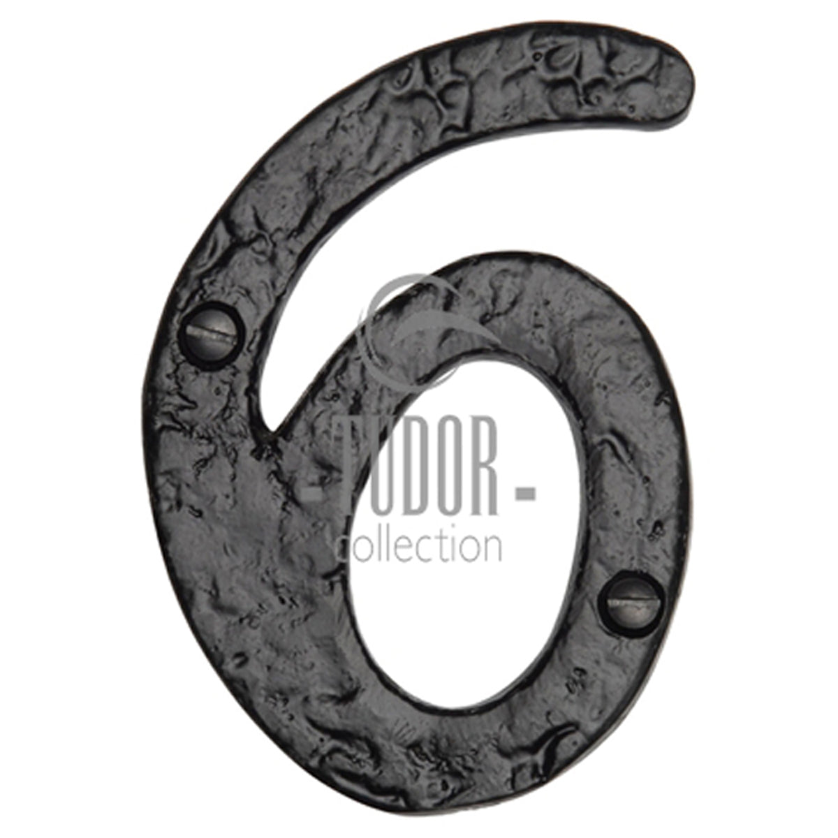 BLACK NUMERAL THICK SCR #6 102