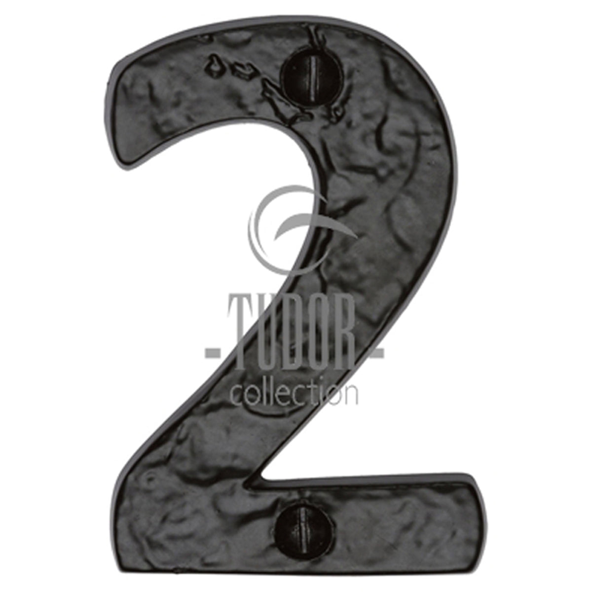 BLACK NUMERAL THICK SCR #2 76