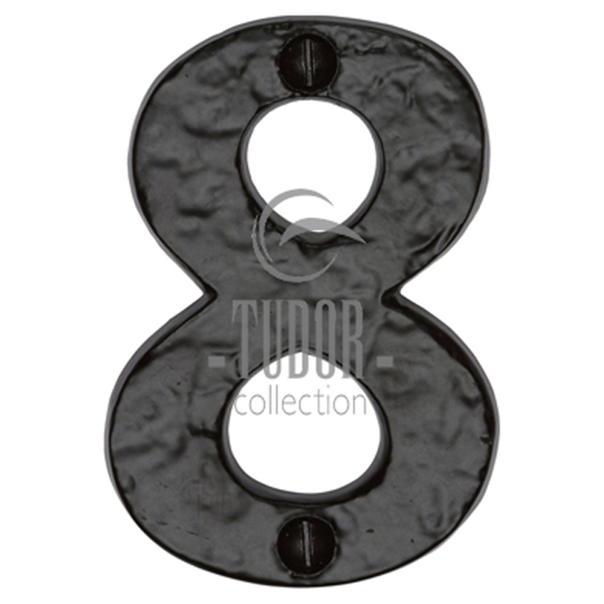 BLACK NUMERAL THICK SCR #8 76