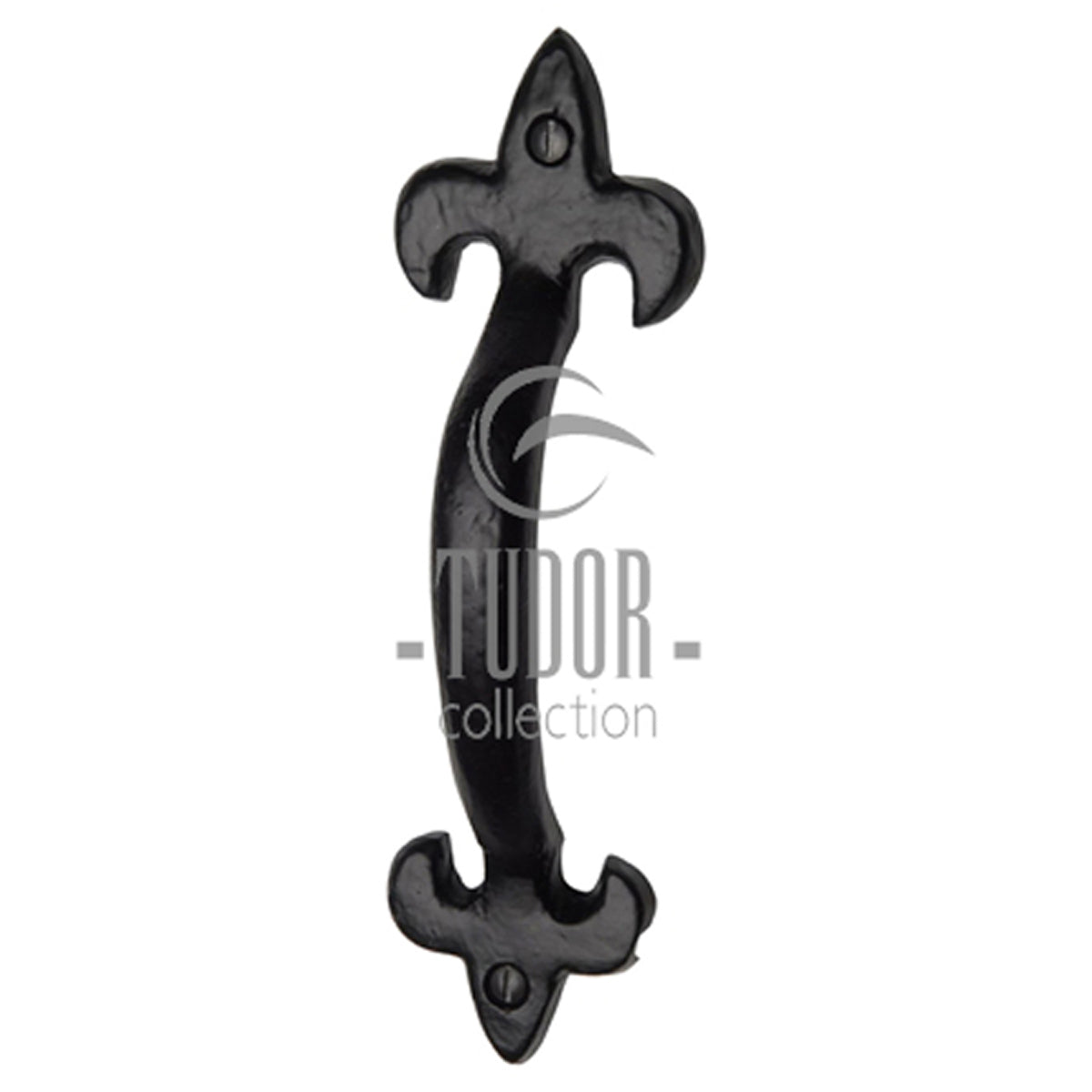 BLACK PULL HANDLE FDL 128 IR/BLK by M MARCUS LTD