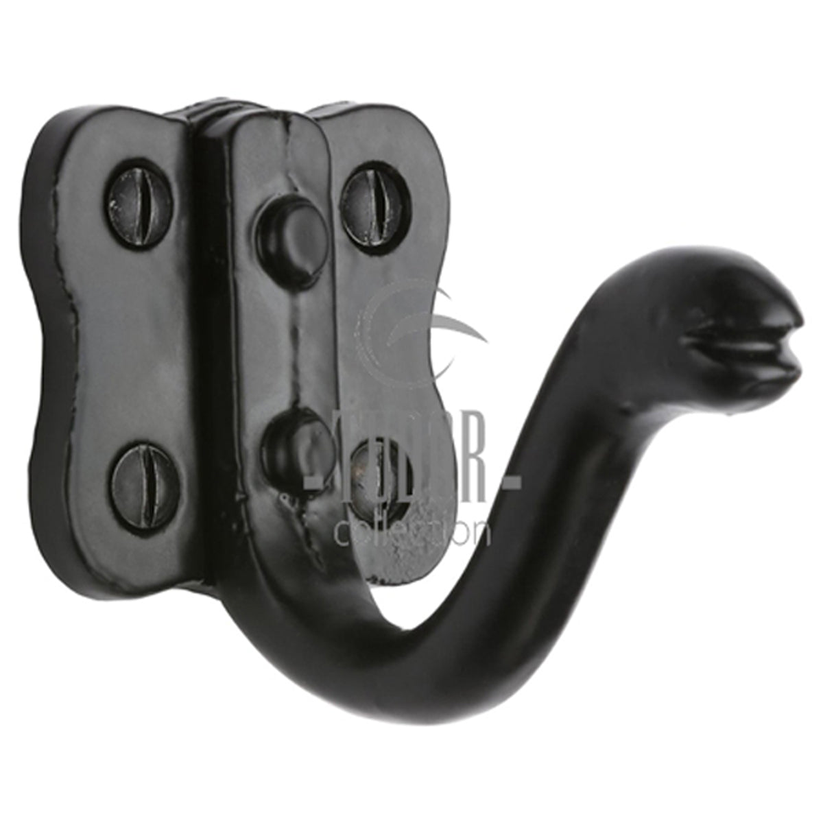 BLACK COAT HOOK SMALL 45 IR/BLK