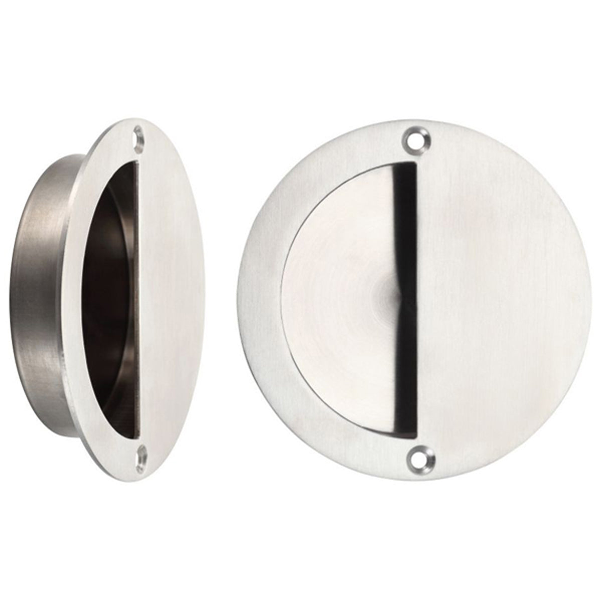 ZAS FLUSH PULL HALF MOON D90 SSS