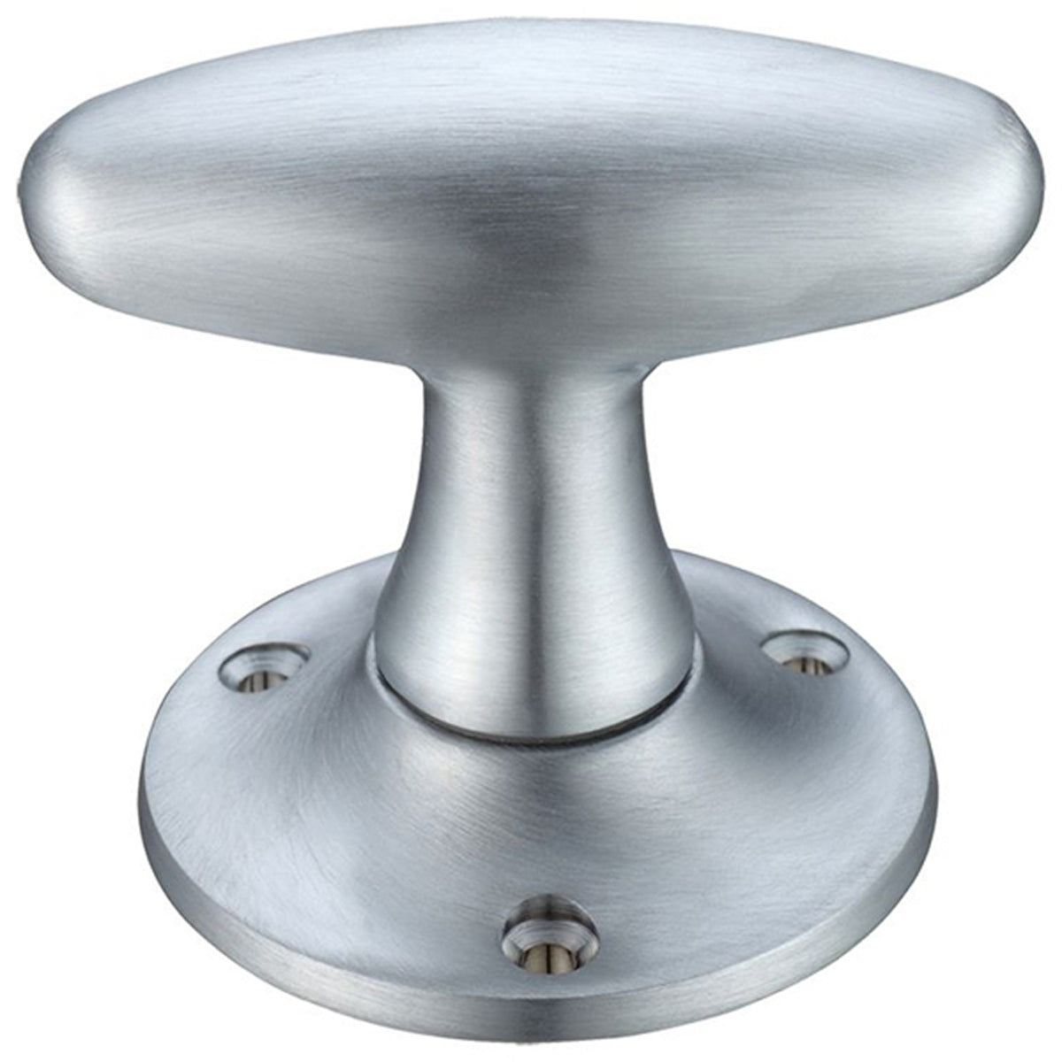 F&B MORTICE KNOB EOVL 74x25 SCP