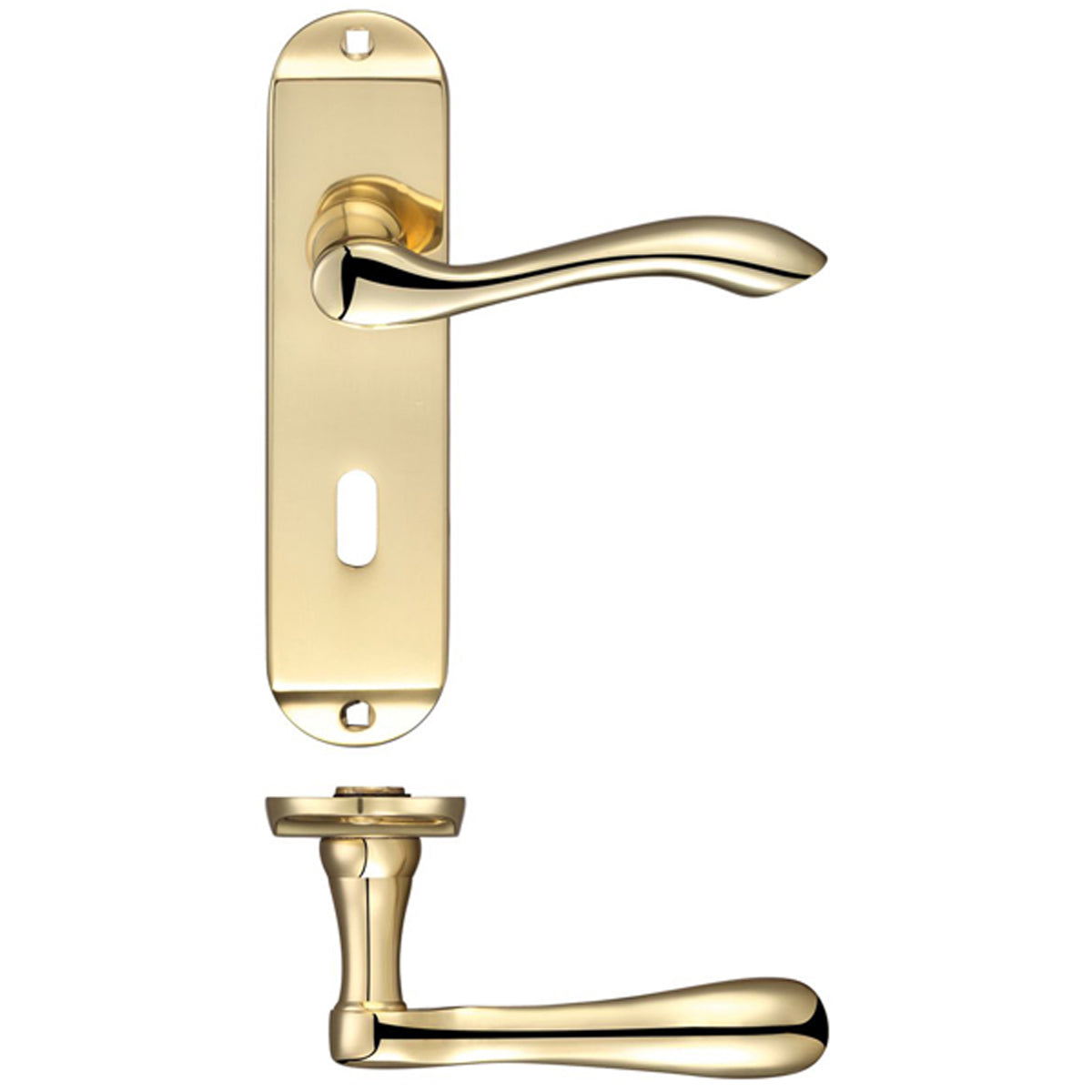 F&B LEVER ARUNDEL LOCK 175.0 PBR