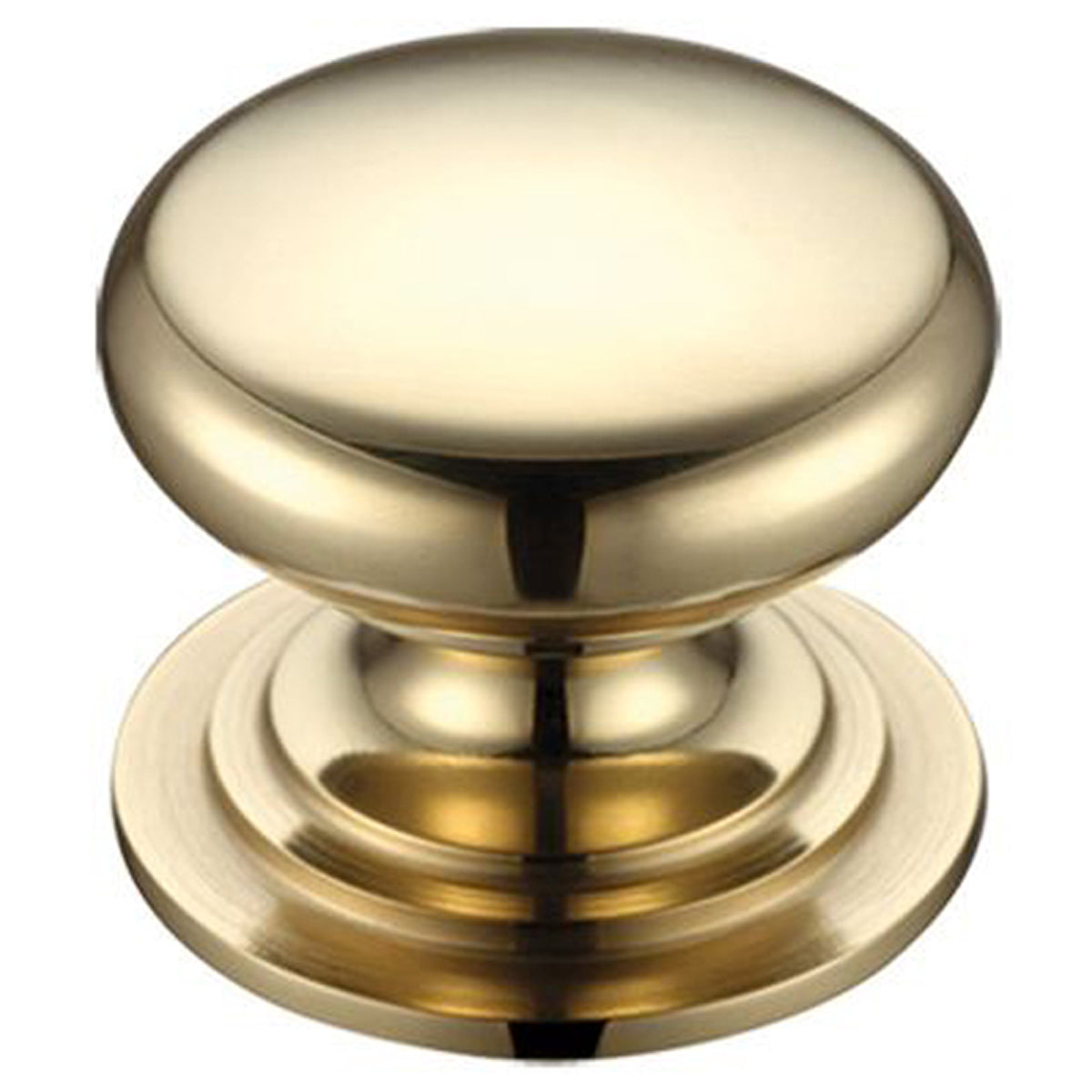 F&B VICTORIAN CABINET KNOB D25 PBR