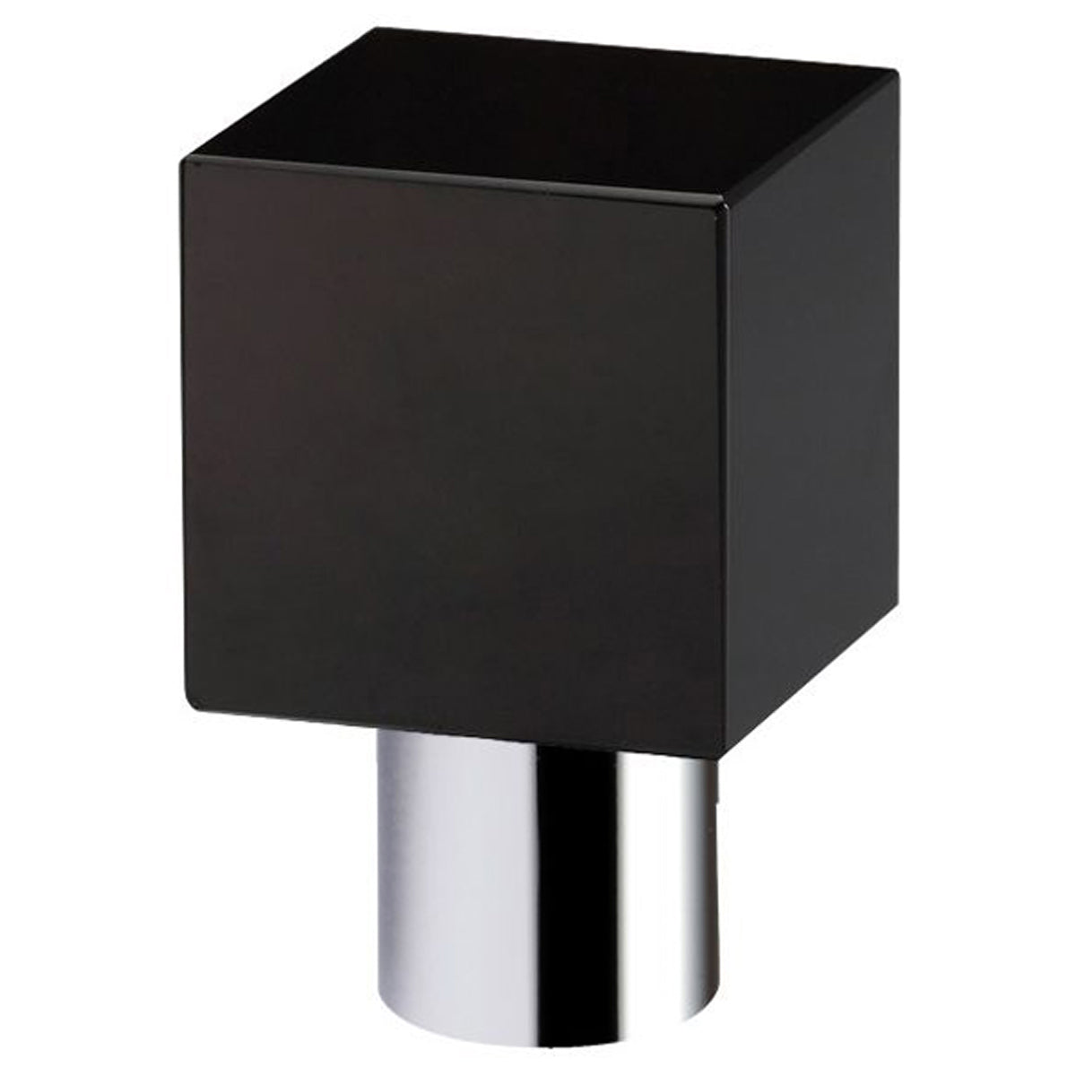 F&B CUBE CABINET KNOB D30 PCP/BLK