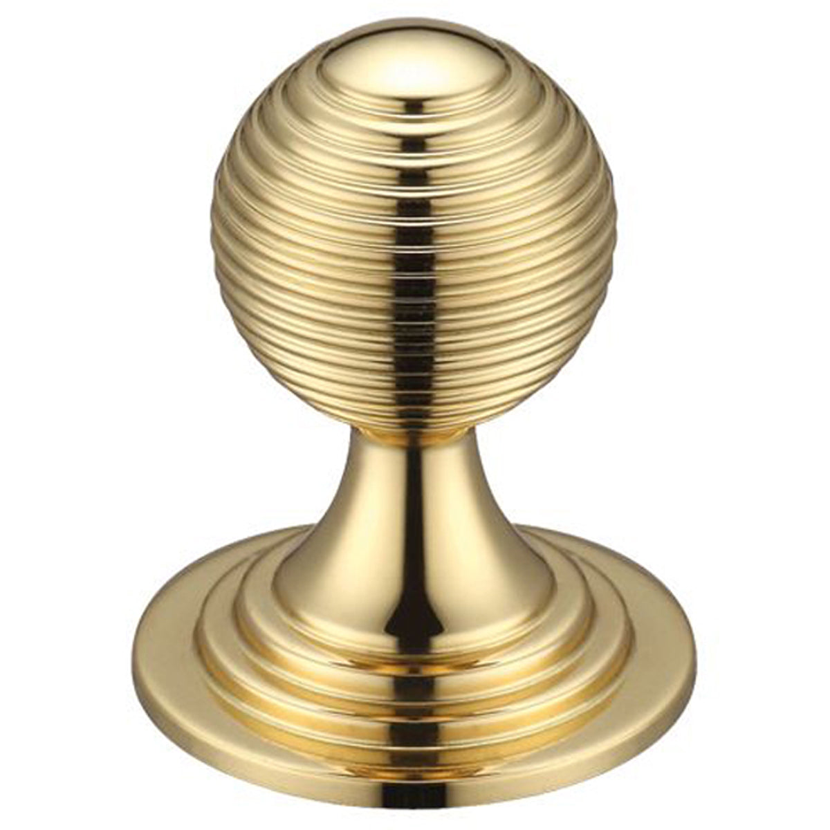 F&B VICTORIAN CABINET KNOB D25 PBR