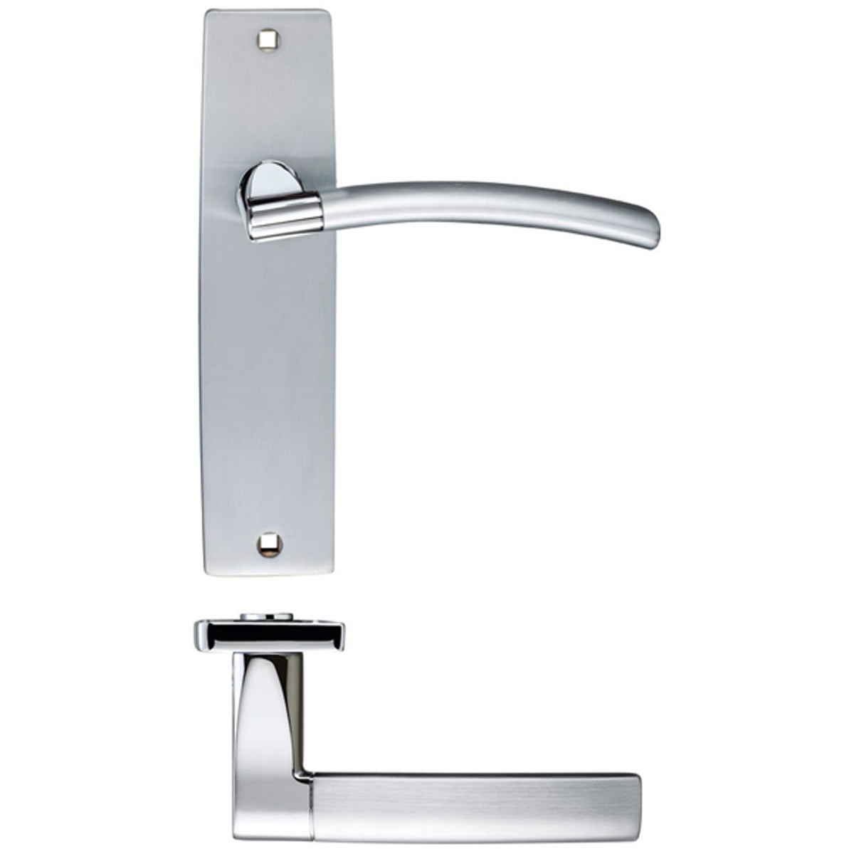 ZPZ AMALFI LEVER LATCH 180x43 SPC