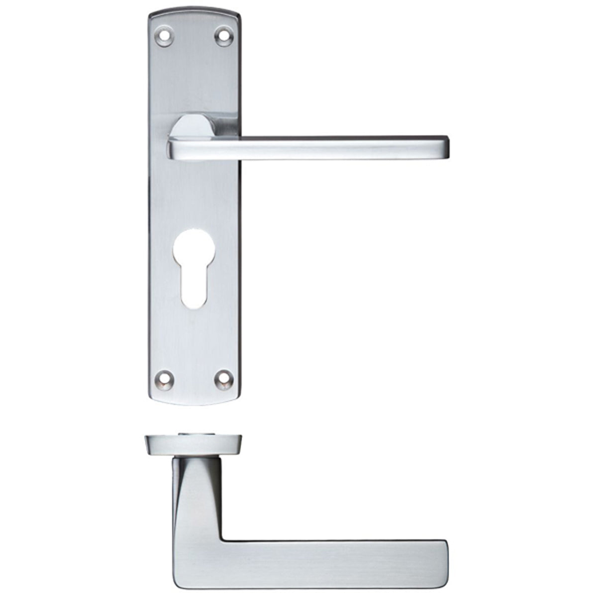 ZCZ LEON LEVER HANDLE EURO 170x40 SCP