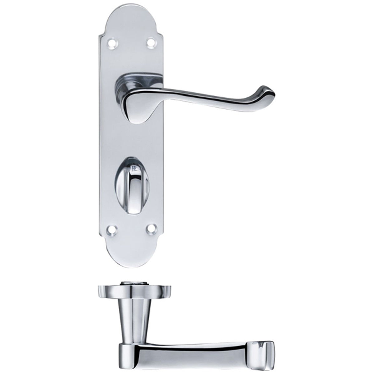 PRO VICTORIAN SCROLL LEVER SHAPED BATH 168x42x85 PCP