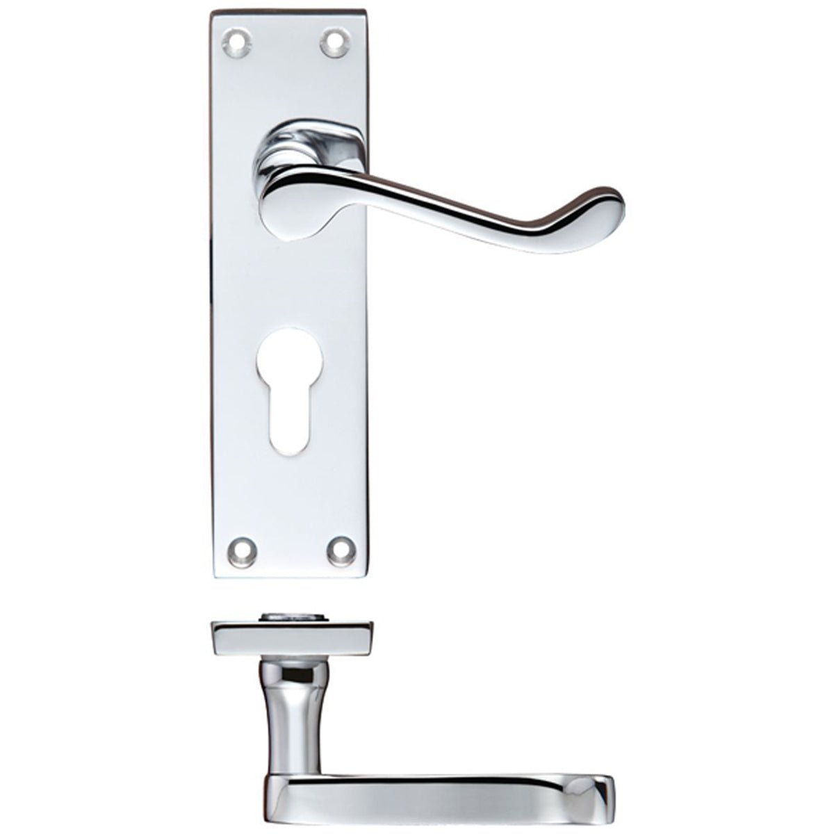 PRO VICTORIAN SCROLL LEVER SQU EURO PCP