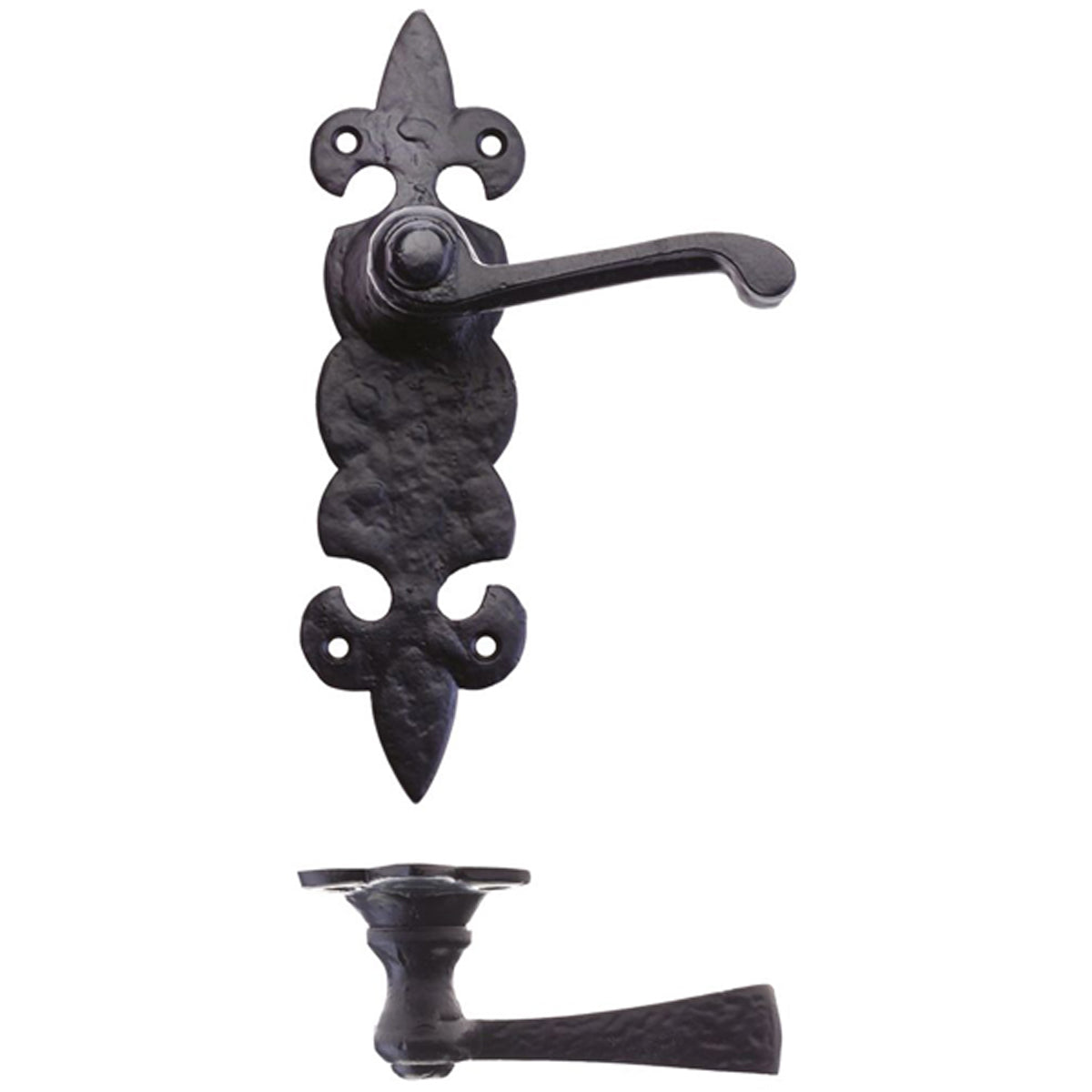 FOX LEVER HANDLE FDL LATCH 200 BLK