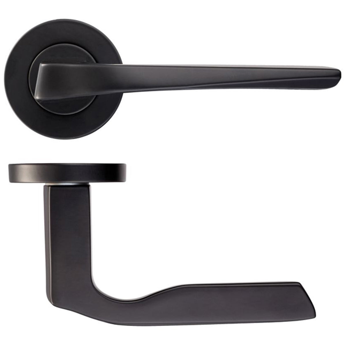 RM LYRA LEVER HANDLE D50x120 BLK