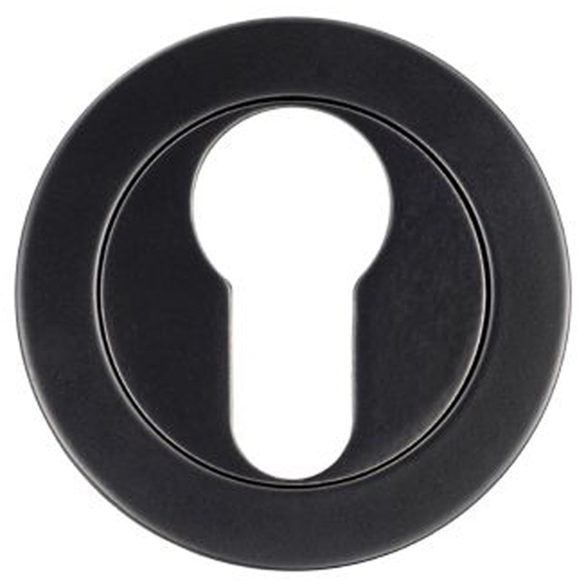 RM ESCUTCHEON RND D50x8 EURO BLK