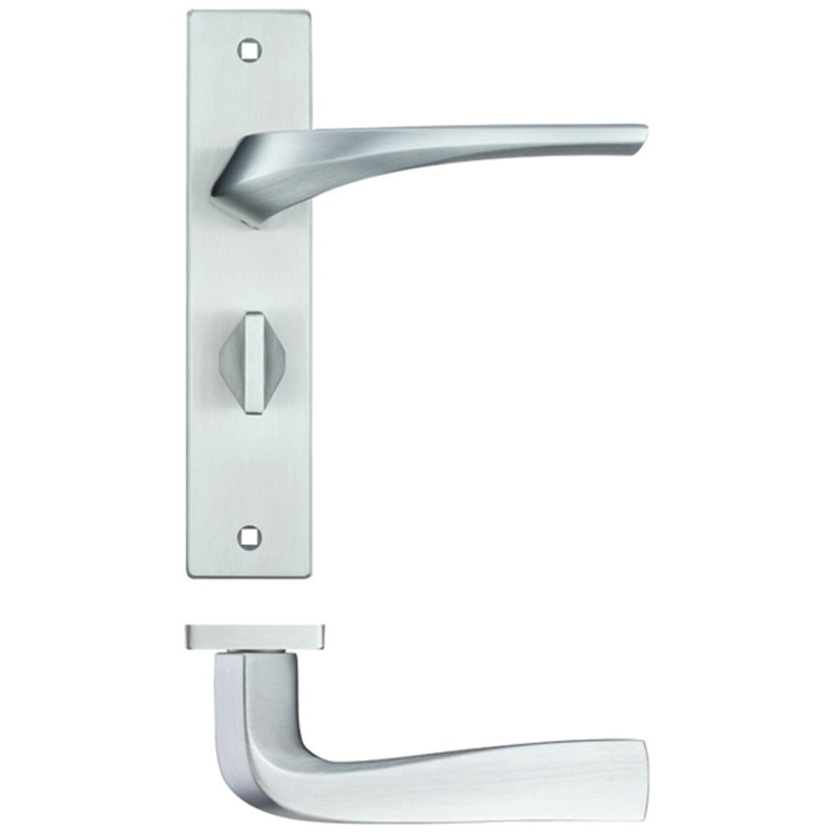 RM ARIES LEVER HANDLE+BP BATH57 SCP