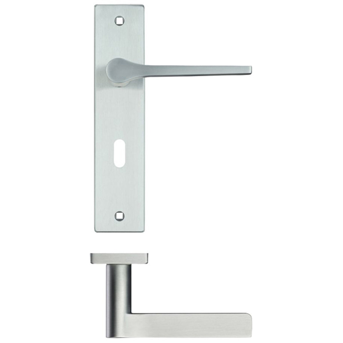 RM DRACO LEVER HANDLE+BP LOCK57 SCP