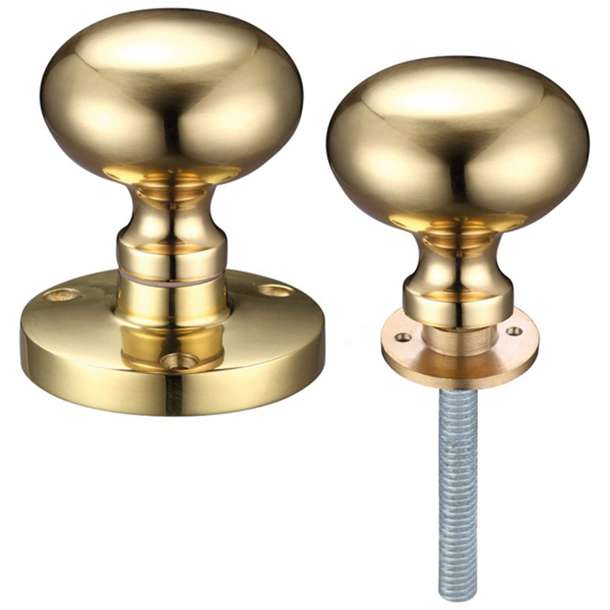 ZCB MUSH MORTICE KNOB D61 RIM PBR