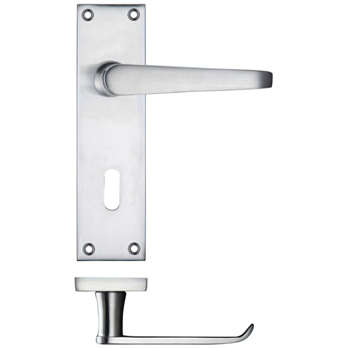 PRO VICTORIAN FLAT LEVER HANDLE LOCK SCP