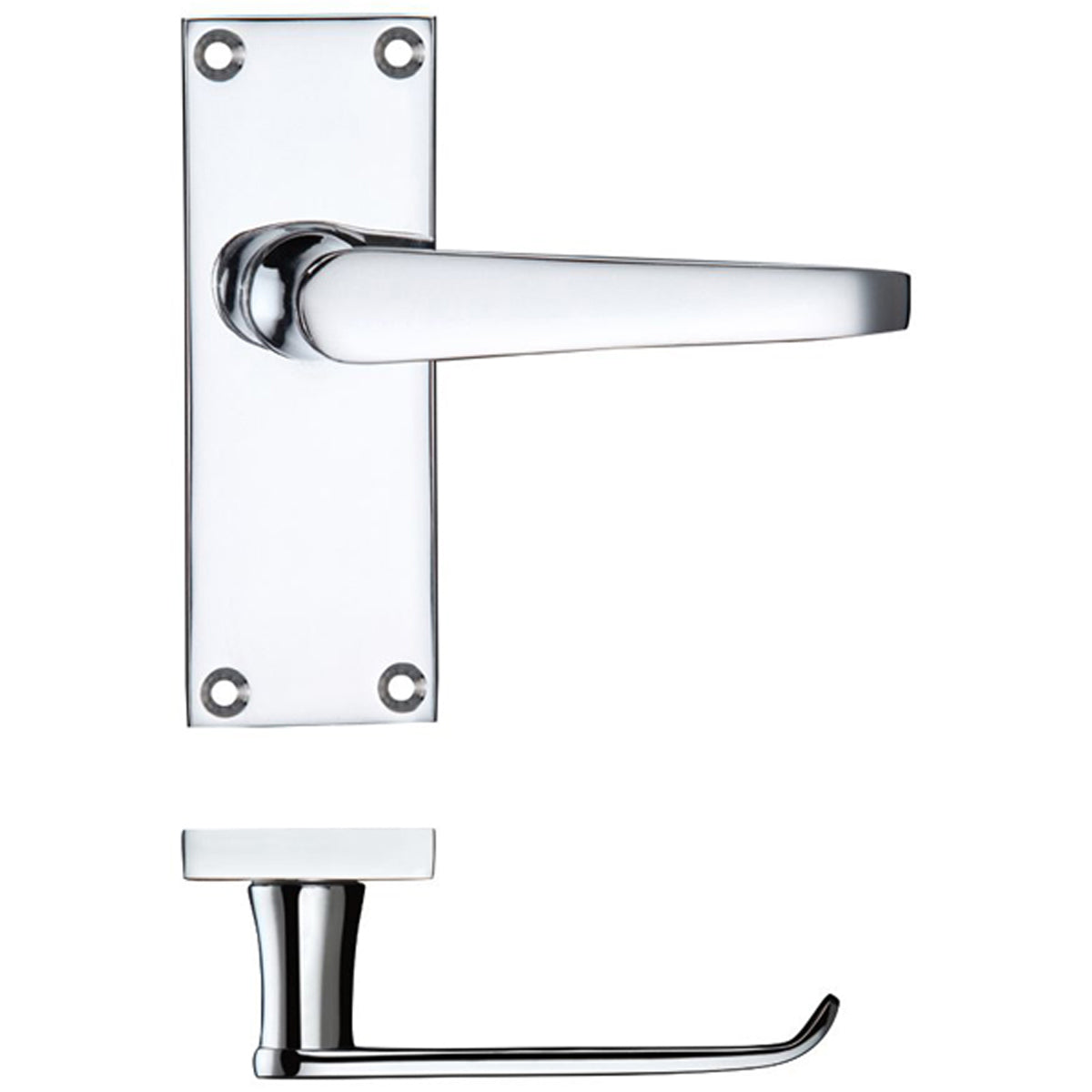 PRO VICTORIAN FLAT LEVER HANDLE LATCH PCP