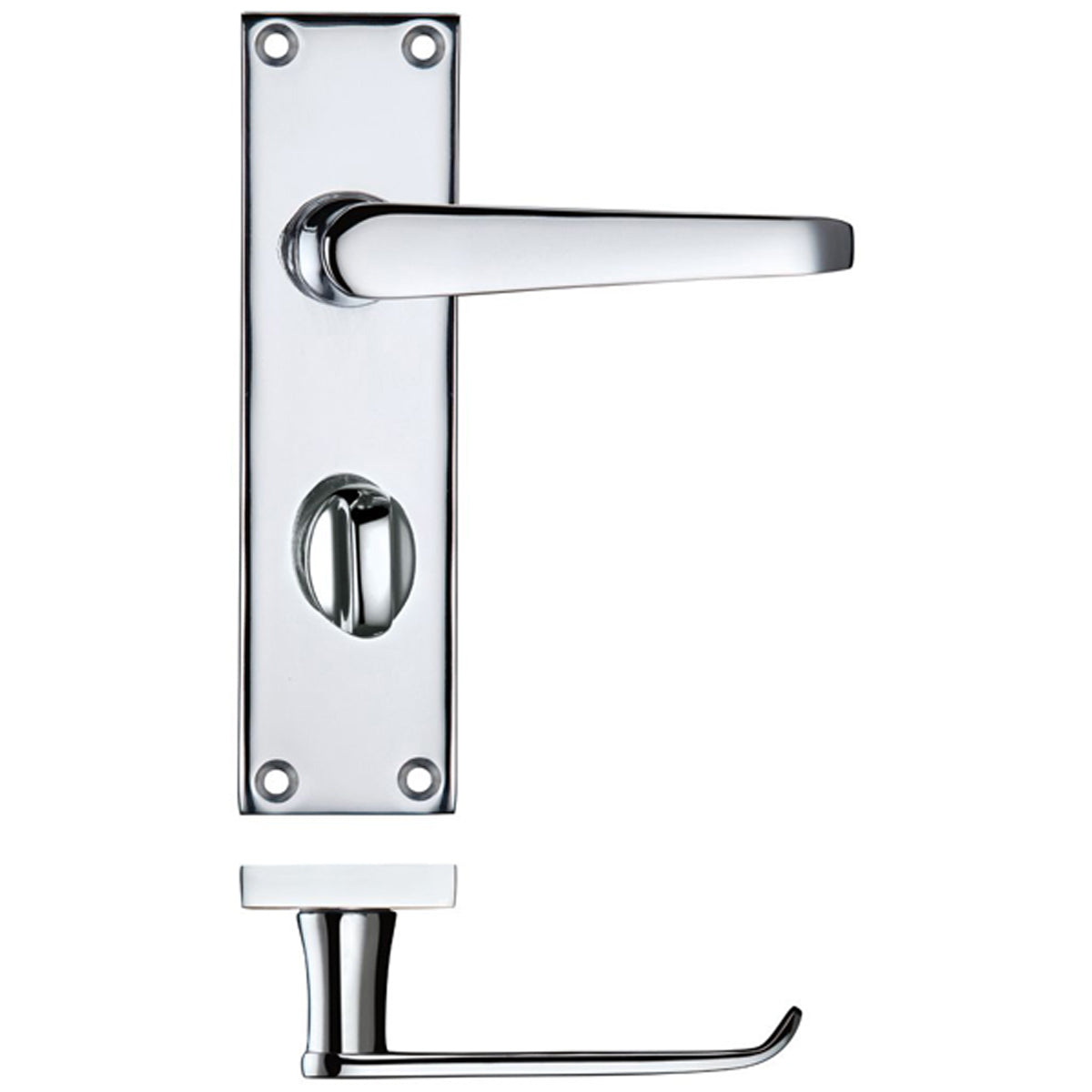 PRO VICTORIAN FLAT LEVER HANDLE BATH PCP