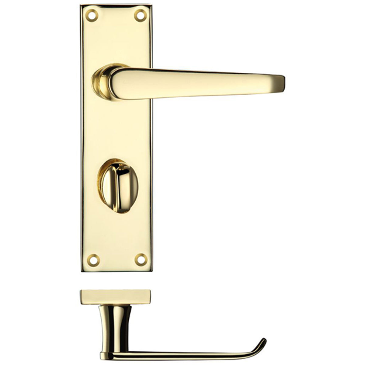 PRO VICTORIAN FLAT LEVER HANDLE BATH EBR