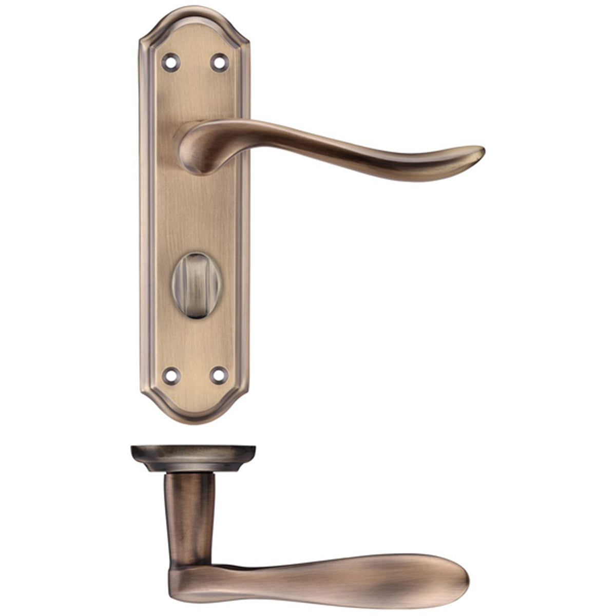 PRO VICTORIAN FLAT LEVER HANDLE BATH FBZ