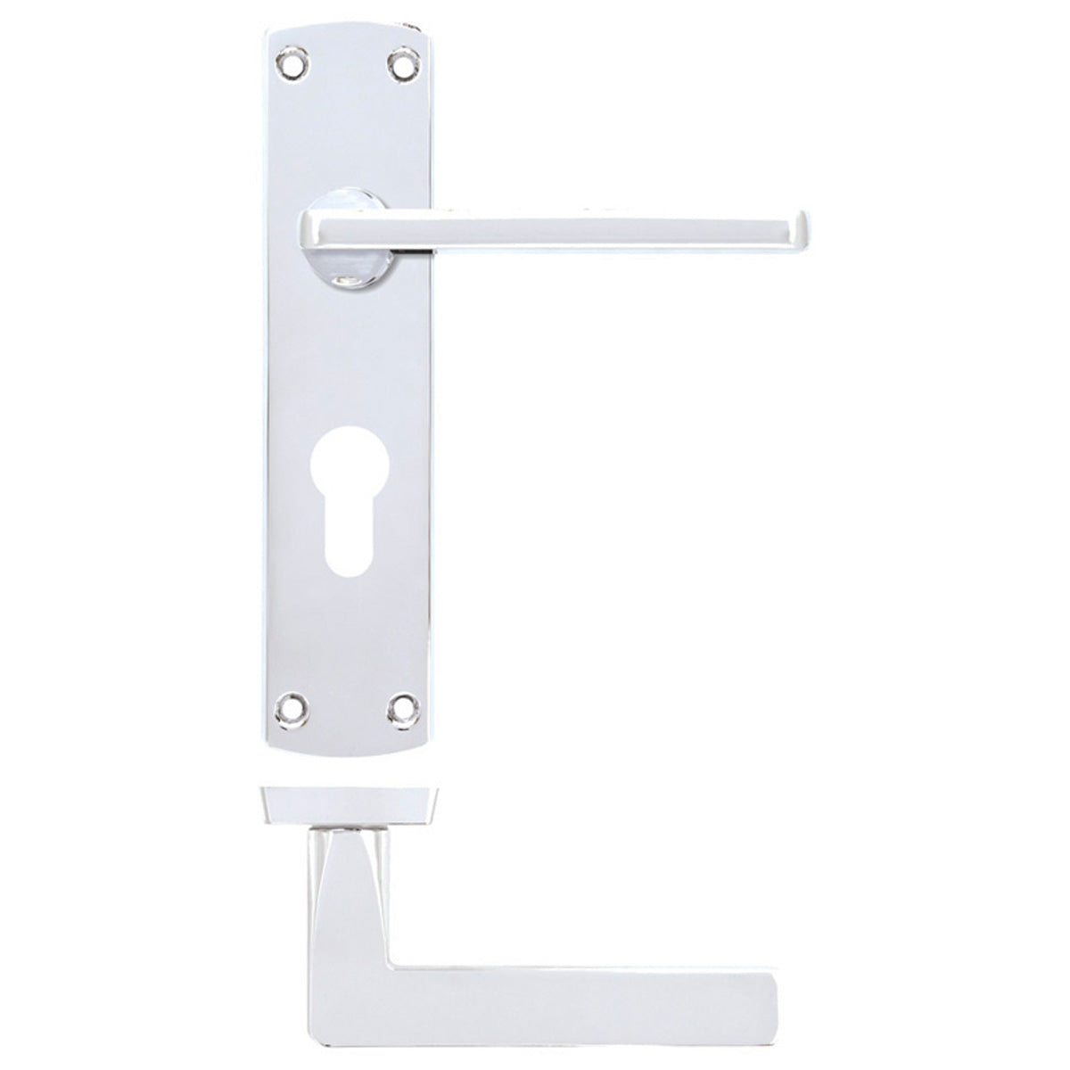 ZPA LEON LEVER HANDLE EURO PCP – DHZ205A