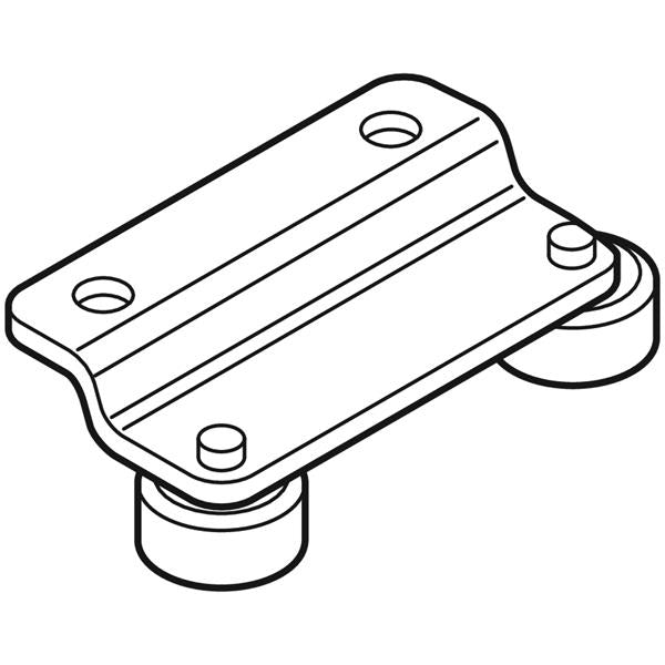 BLUM DOOR PROTECTOR ROLLER ST/CRM by JULIUS BLUM UK LTD