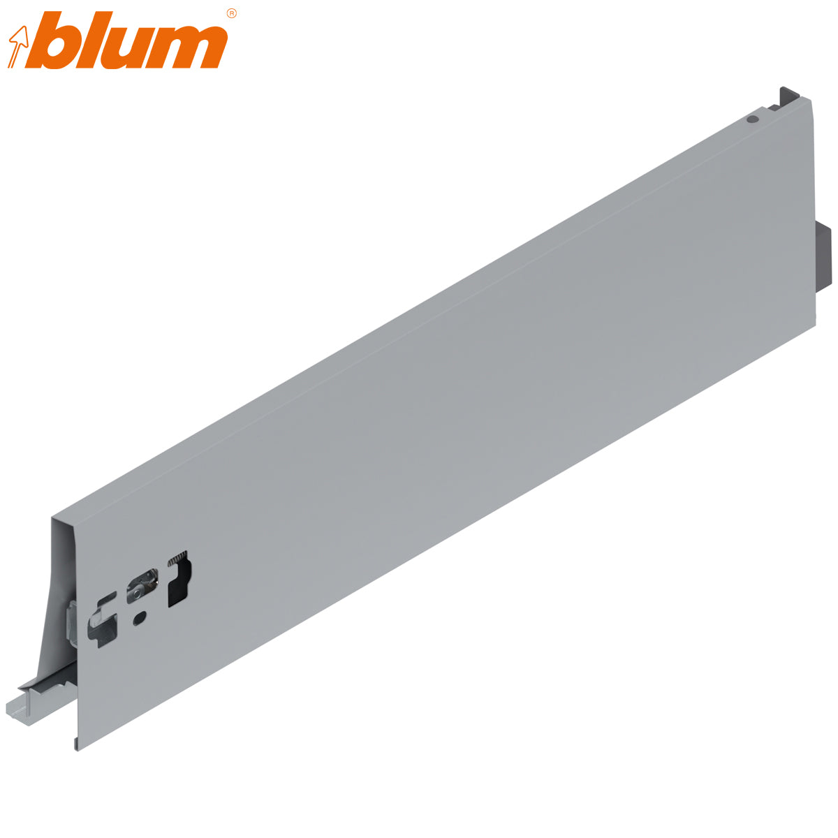 BLUM ANTARO DRAWER SIDE K 115x450 GRY RH x16 by JULIUS BLUM UK LTD