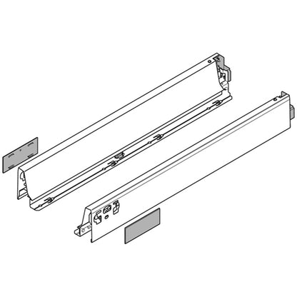 BLUM ANTARO TANDEMBOX DRAWER SIDE N 068x450 MGY PR