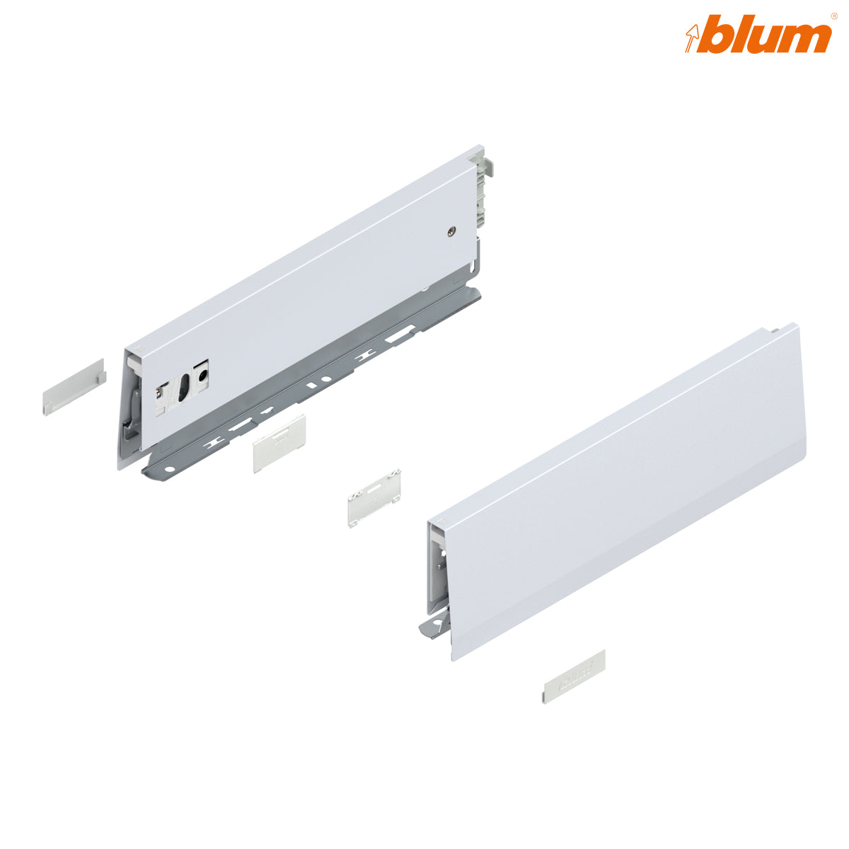 BLUM MERIVOBOX DRAWER SIDE M HEIGHT 300x091 SWH PR